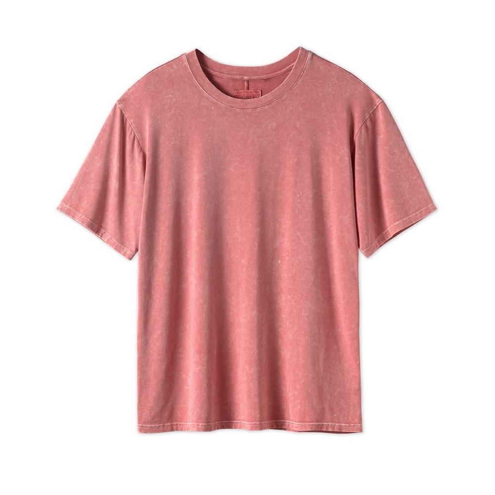 ORO THE CLASSIC IMPERIAL TEE - WASHED MERLOT
